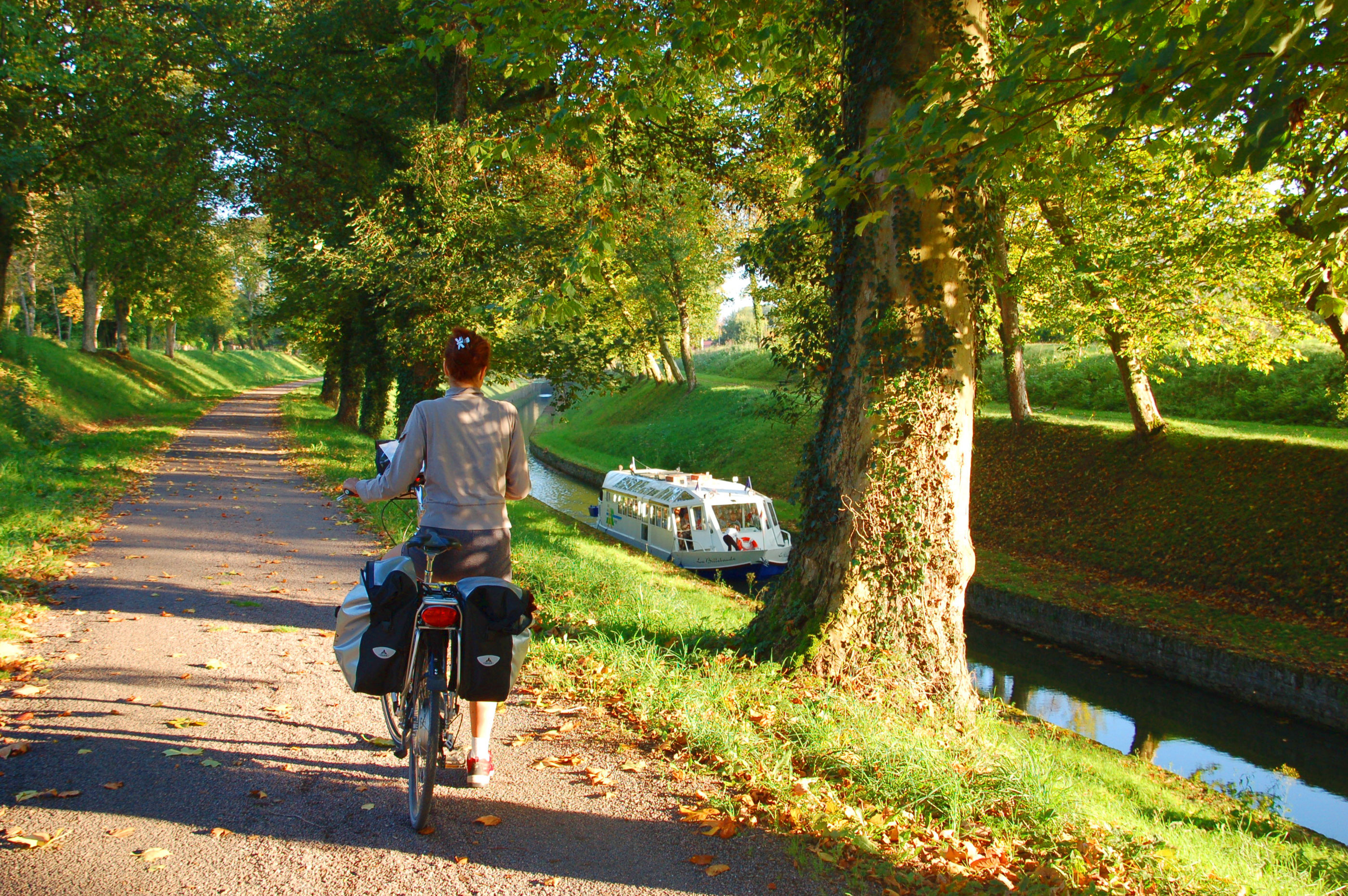 Voyage à vélo - Le canal de Bourgogne à vélo