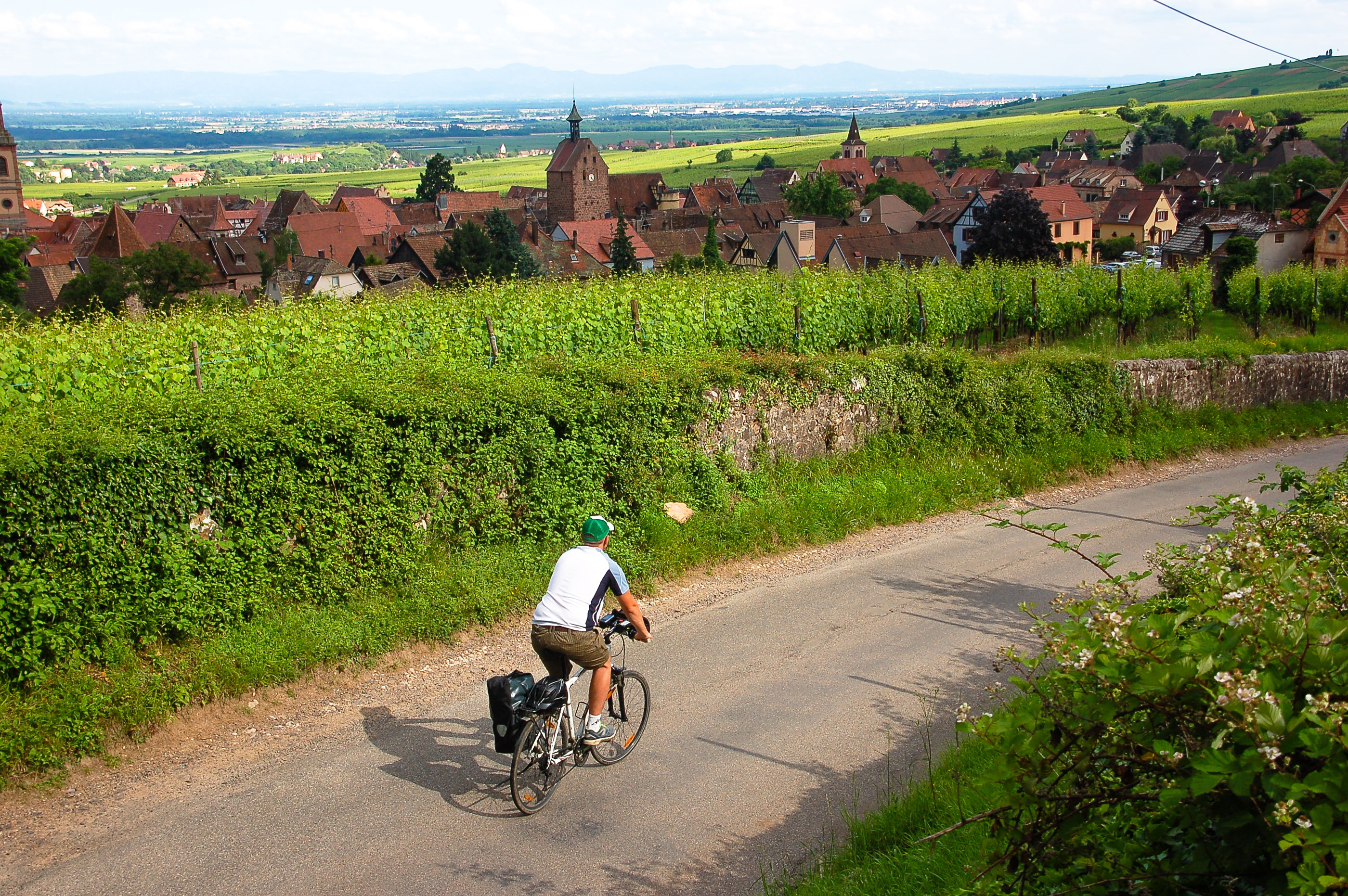 Voyage à vélo - France : L\'Alsace à vélo de Strasbourg à Colmar